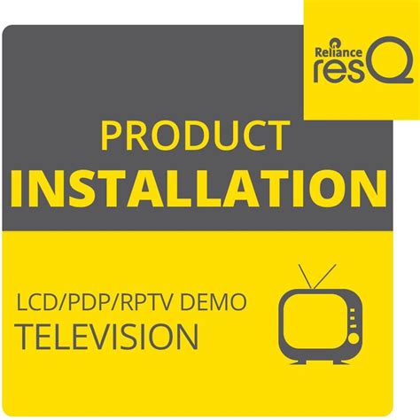Buy resQ Installation Service for LCD/PDP/RPTV/ Demo at Best Price on ...
