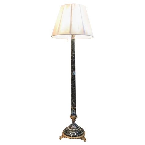 French Bronze Floor Lamp For Sale at 1stDibs