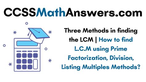 Finding LCM Using Listing Method 的图像结果