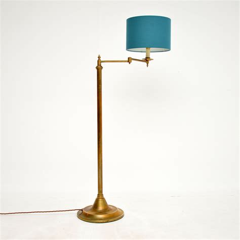 1960's Vintage Solid Brass Adjustable Floor Lamp - Retrospective ...