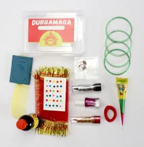 MAA PATLA DURGAMAGA Mata Basic Shringar Set (12 items) -01 Prayer Kit ...