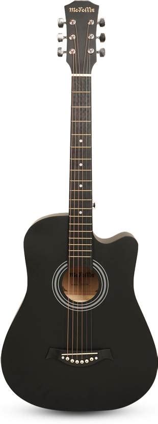 Medellin 38” matt black Acoustic Guitar Linden Wood Rosewood Right Hand ...