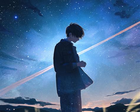 Lonely Anime Art