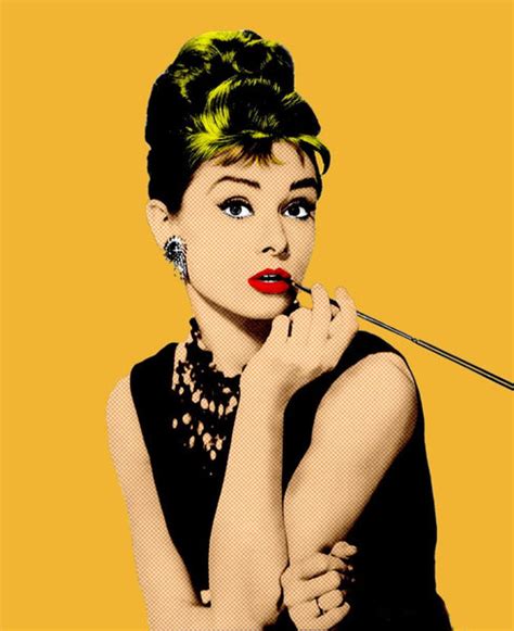 Audrey Hepburn - Pop Art - Tallenge Hollywood Poster Collection by Joel ...