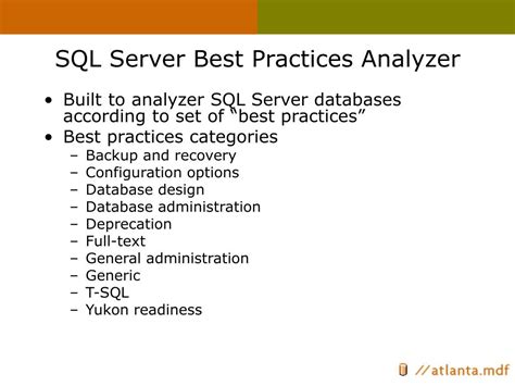 Image result for SQL Server Best Practices Analyzer