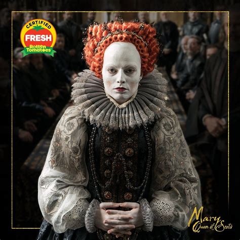 Mary Queen of Scots (2018) - Margot Robbie as Elizabeth | Mary queen of scots, Movie costumes ...