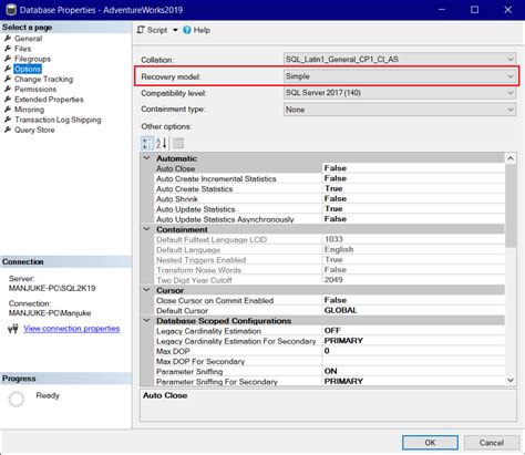 SQL Server Recovery Models 的图像结果