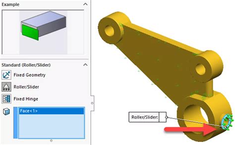 SolidWorks Simulation Allow Fixture Movement 的图像结果