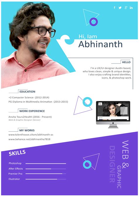 Image result for Creative CV Design