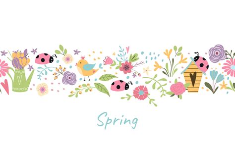Image result for Spring Border
