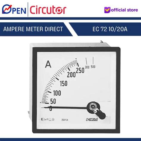 Jual AMPERE METER DIRECT EC72 10/20A CIRCUTOR - Jakarta Pusat - PUMA ...