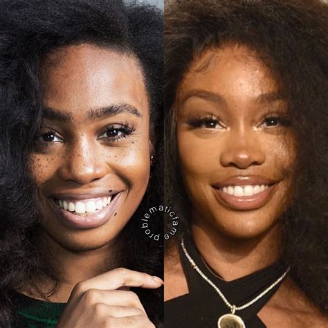 PROBLEMATIC FAME on Instagram: “sza then + now she looks gorgeous no matter what, keep the ...