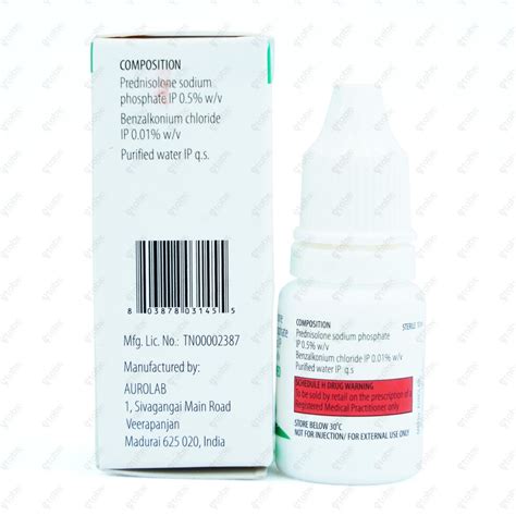 Auropred 10ml Eye Drops – ETABX