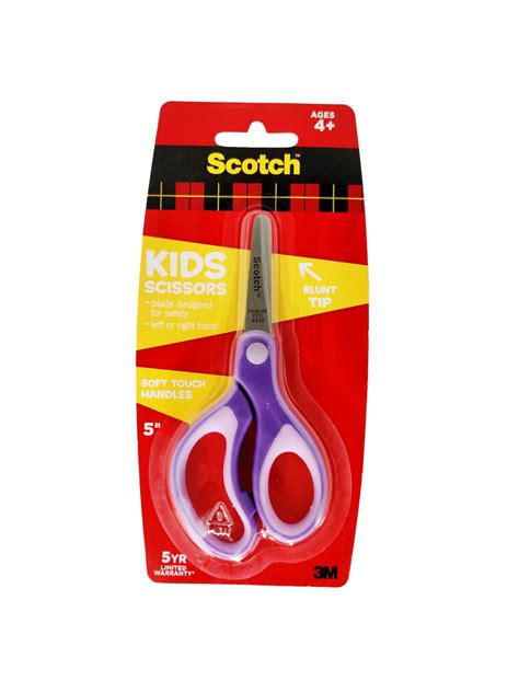 Scotch™ 3M Soft Grip Blunt Tip Kids Scissor 5 Inch – Di-Why-Not