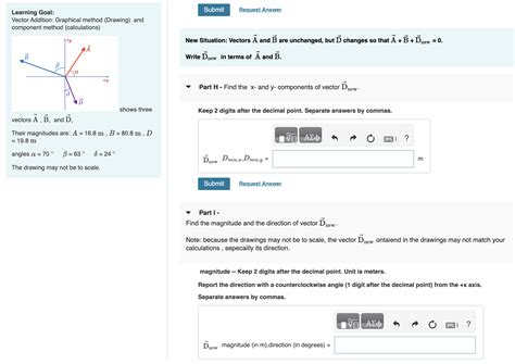 Image result for Example of Graphical Method Problem Vector Addition