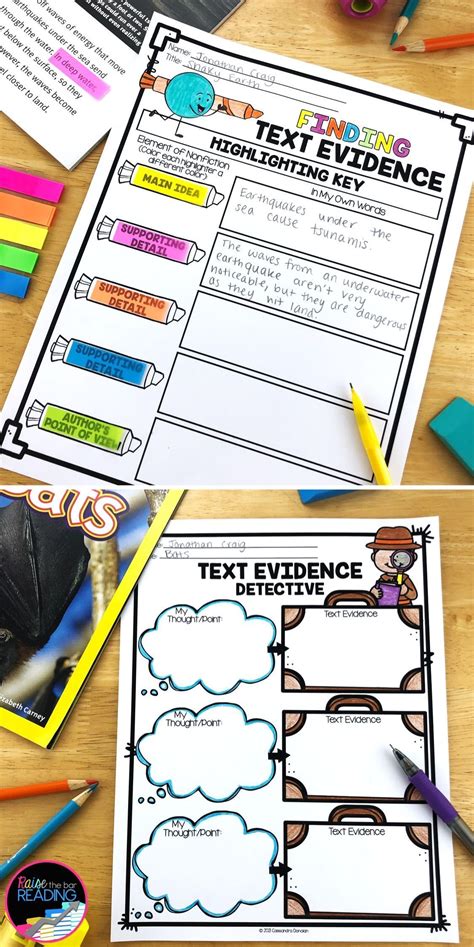 Image result for Reading Worksheets Text Evidence