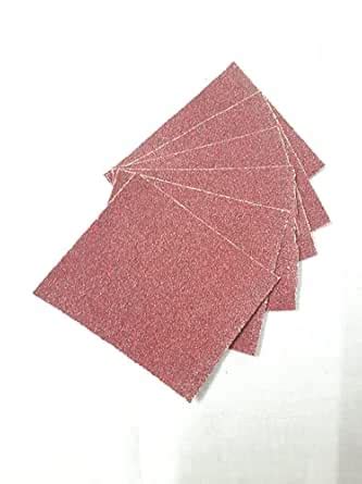 pspestore Sandpaper Sheets 100Grit 6 x 9 cm for Iron Blade Rust ...