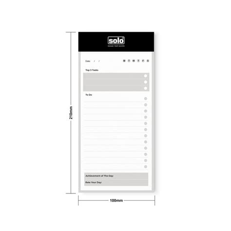 Solo Daily Planner-SCOOBOO – SCOOBOO