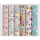 AccuPrints Pack Of 6 | Size 20 X 30 Inch |Gift Wrapping Paper Sheet ...