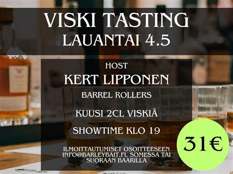 Viskitasting - Lowland osa I, Välimerenkatu 20, 00220 Helsinki, Finland ...