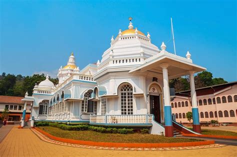 Discover the Serene Beauty of the Mangeshi Temple in Goa