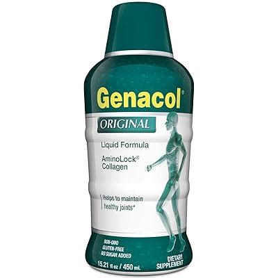 Buy GENACOL Original Liquid Collagen Peptides for Joints, Bones and ...
