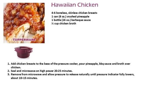 Tupperware Pressure Cooker Instruction Guide 的图像结果