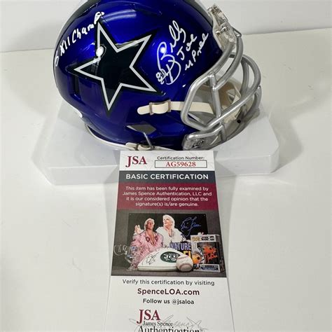 Billy Joe DuPree Dallas Cowboys NFL Flash Alternative Riddell Speed ...