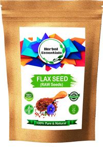 Herbal Essentials Flax Seeds / Linseed - High in Omega 3 Fatty Acid ...