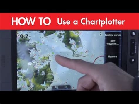 Image result for Using a Chartplotter to Navigate On Water