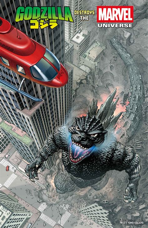 Godzilla Destroys the Marvel Universe issue 1 (2025) | Wikizilla, the ...