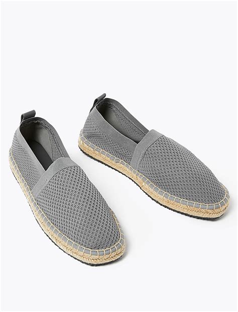 Buy Knitted Mesh Espadrilles at Marks & Spencer