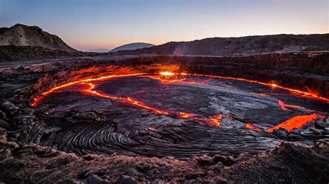 volcano, nature, landscape, lava, volcanic eruption, HD Wallpaper ...