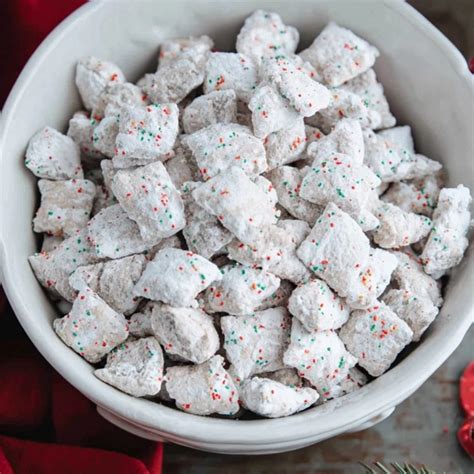 Holiday Puppy Chow – A Sweet and Easy Festive Snack - Yummy Temple