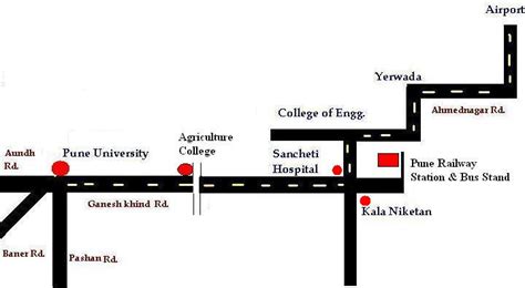 How to reach centre - Bioinformatics Centre, Pune, India.