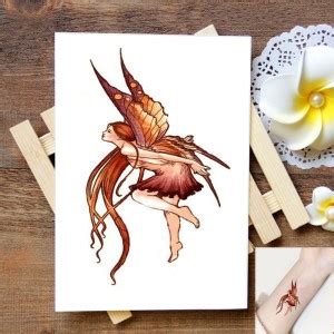 voorkoms Butterfly Temporary Tattoos Sticker For Male And Female Tattoo ...