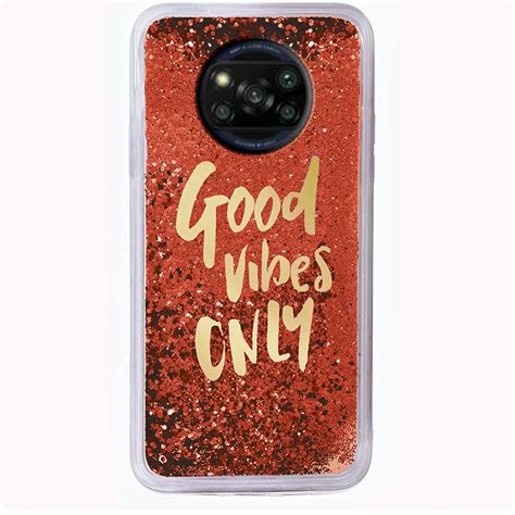 Inktree Poco X3 Pro Back Cover, Moving Liquid Glitter and Sparkle Good ...