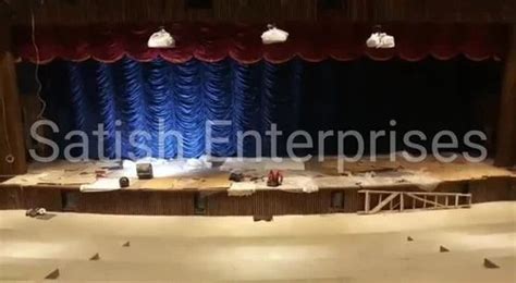 Stage Frills Legs or Tormentors & Side Wings - Motorized Stage Curtain ...