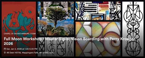 Full Moon Workshop - Master Sigils: Vision Boarding with Perry Kroeger ...