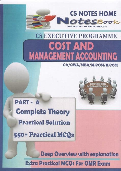 Buy CS Notes Home's Cost & Management Accounting [Part A] for CS ...