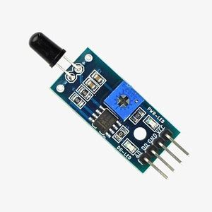 EmbeTronicX 4PIN IR Infrared Flame Detection Sensor Module Electronic ...
