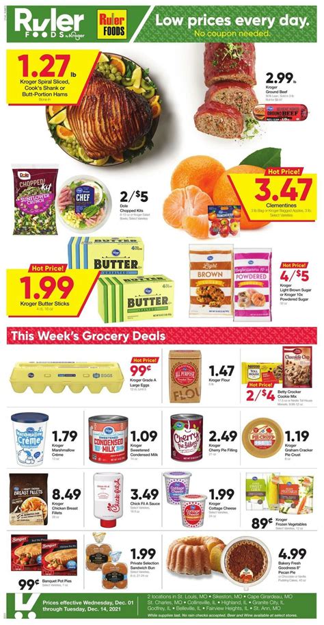 Ruler Foods Best Offers & Special Buys from December 1