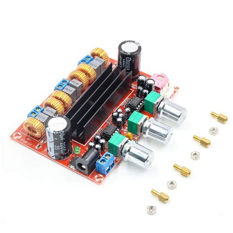 HiLetgo HiLetgo TPA3116D2 50W x 2+100W 2.1 Channel Digital Audio Power ...