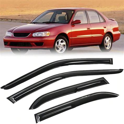 Wavy Wood Root Style Window Visor Exhaust Rain Guard | SHEIN USA