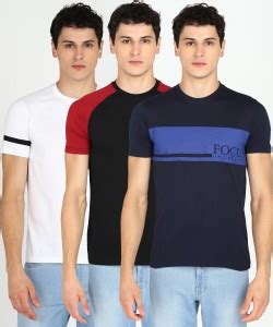 Billion Printed Men Round Neck Multicolor T-Shirt - Buy Billion Printed ...