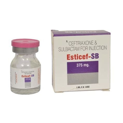 ESTICEF SB-375 Injection Estrellas Life Sciences Pvt. Ltd.