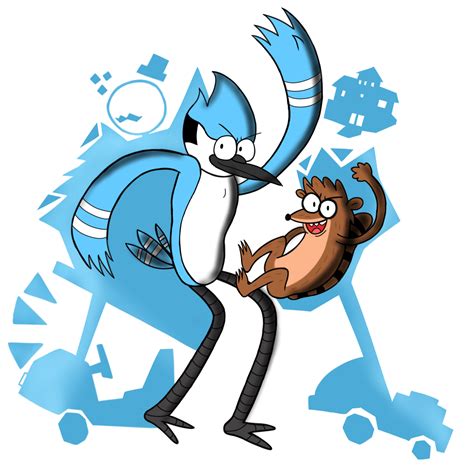 Regular Show Mordecai And Rigby Ohh