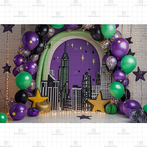Villains Lair Printed Baby Backdrop – Backdropwala