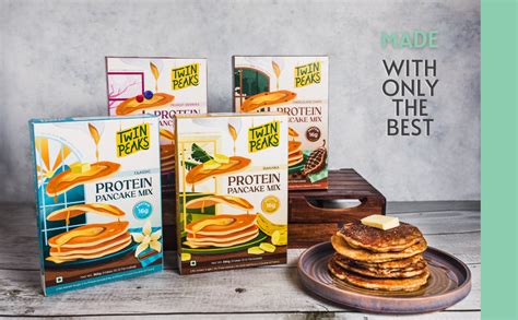 Twin Peaks - Protein Pancake & Waffle Mix | Chocolate Chip | No Maida ...