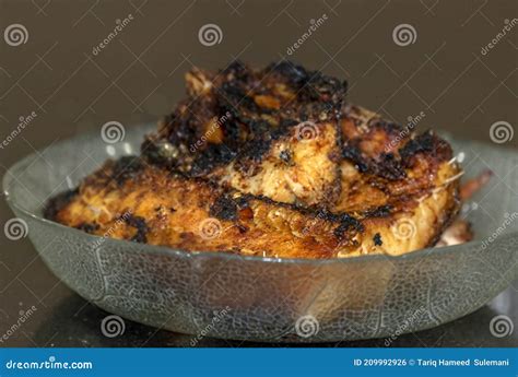 Fried Fish with Spices and Oil Deep Fry Desi Fish Dish Stock Photo ...